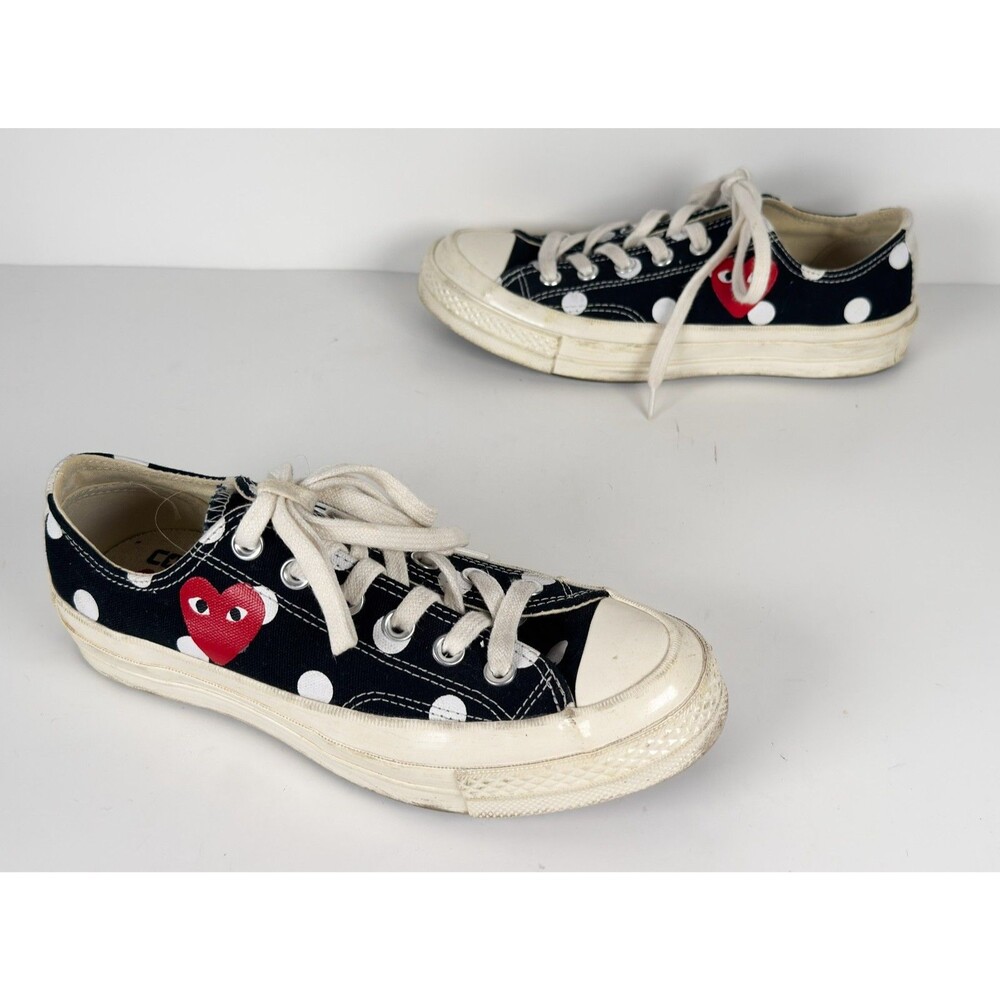 Converse Chuck 70 Low x Comme des Garcons Play Polka Dot Women SZ 7